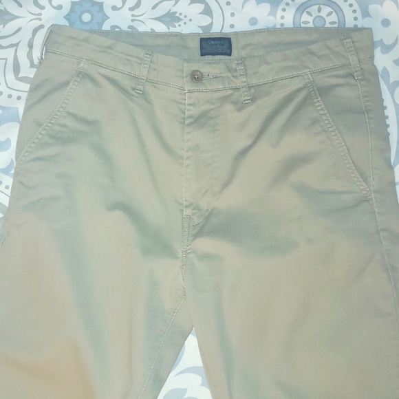 Levi's Mens Vintage Jeans 1990s Jeans Chinos khaki beige tan EUC pants white tab - Picture 2 of 10